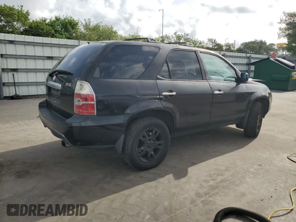 2005 Acura MDX Touring z VIN 2HNYD18945H530565, wystawiony jako Copart lot #59132315 z przebiegiem 215 523 mil mil oraz Szkoda całkowita • Salvage title. Historia ofert i sprzedaży dostępna na DreamBid. Obrazek 3.