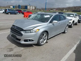2016 Ford Fusion Titanium with VIN 3FA6P0K9XGR193744, listed as a IAAI auction lot 41839086 with 145,463 mi miles. Bid and sale history available at carsss.com. Image 2.