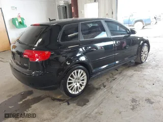 2006 Audi A3 w/Premium Pkg with VIN WAUNF78P86A201028, listed as a IAAI auction lot 28140897 with 172,425 mi miles. Bid and sale history available at carsss.com. Image 4.