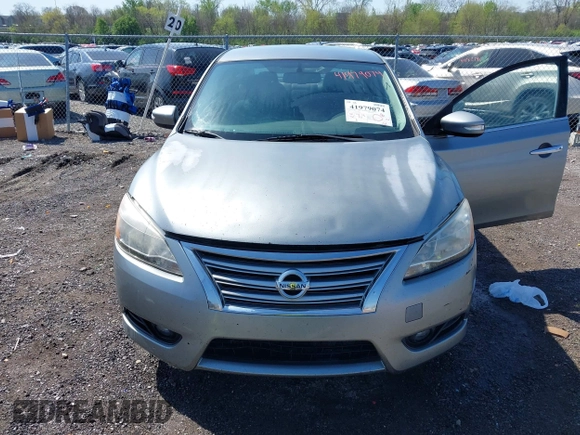 2014 Nissan Sentra S with VIN 3N1AB7AP5EY241488, listed as a IAAI auction lot 41979074 with 110,140 mi miles and . Bid and sale history available at DreamBid. Image 6.