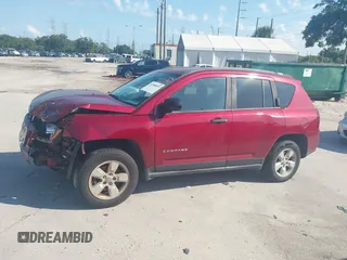 2017 Jeep Compass Sport with VIN 1C4NJCBA7HD119548, listed as a IAAI auction lot 42586037 with 93,529 mi miles and . Bid and sale history available at DreamBid. Image 14.