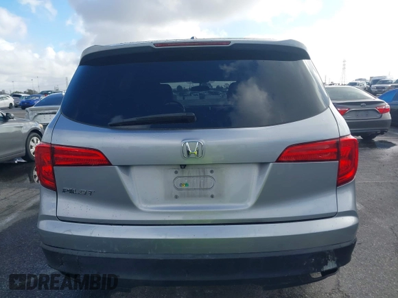 2016 Honda Pilot EX-L with VIN 5FNYF5H57GB038349, listed as a IAAI auction lot 41378569 with 117,651 mi miles and . Bid and sale history available at DreamBid. Image 16.