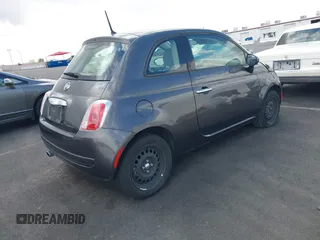 2015 FIAT 500 Pop with VIN 3C3CFFAR2FT636768, listed as a IAAI auction lot 42588875 with 62,634 mi miles and . Bid and sale history available at DreamBid. Image 4.
