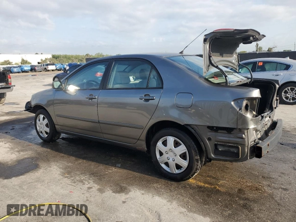 2008 Toyota Corolla CE with VIN 1NXBR32E38Z046950, listed as a Copart auction lot 55956545 with 130,946 mi miles and Salvage Title. Bid and sale history available at DreamBid. Image 2.