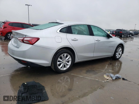 2022 Chevrolet Malibu LT with VIN 1G1ZD5ST0NF158626, listed as a Copart auction lot 83363184 with 44,106 mi miles and Salvage Title. Bid and sale history available at DreamBid. Image 3.