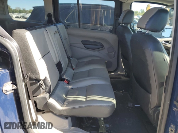 2015 Ford Transit Connect XLT with VIN NM0GS9F79F1174795, listed as a Copart auction lot 76515644 with 191,541 mi miles and Salvage title. Bid and sale history available at DreamBid. Image 11.