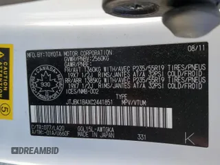 2012 Lexus RX 350 z VIN JTJBK1BAXC2441851, wystawiony jako Copart lot #54404125 z przebiegiem 231 907 mil mil oraz Szkoda całkowita • Salvage title. Historia ofert i sprzedaży dostępna na DreamBid. Obrazek 13.