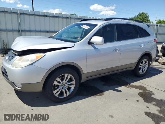 2012 Hyundai Veracruz Limited with VIN KM8NU4CC1CU200630, listed as a Copart auction lot 57304095 with 194,944 mi miles and Salvage title. Bid and sale history available at DreamBid. Image 1.