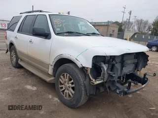 2010 Ford Expedition Eddie Bauer with VIN 1FMJU1H53AEA07197, listed as a IAAI auction lot 41443917 with 181,273 mi miles and . Bid and sale history available at DreamBid. Image 1.