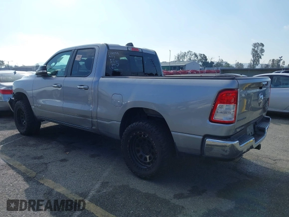 2020 Ram 1500 Big Horn with VIN 1C6RREBT9LN277777, listed as a IAAI auction lot 41725484 with 83,020 mi miles. Bid and sale history available at carsss.com. Image 3.