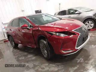 2022 Lexus RX with VIN 2T2JZMDA8NC358766, listed as a IAAI auction lot 41657650 with 17,716 mi miles. Bid and sale history available at carsss.com. Image 1.