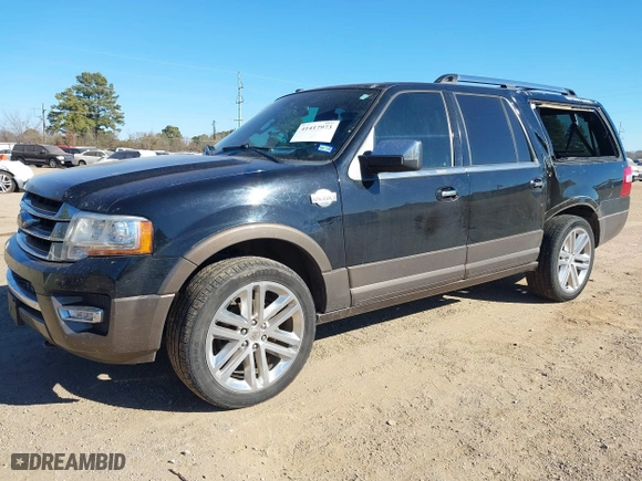 2017 Ford Expedition EL XLT with VIN 1FMJK1JT0HEA32907, listed as a IAAI auction lot 41417973 with 159,954 mi miles. Bid and sale history available at carsss.com. Image 17.