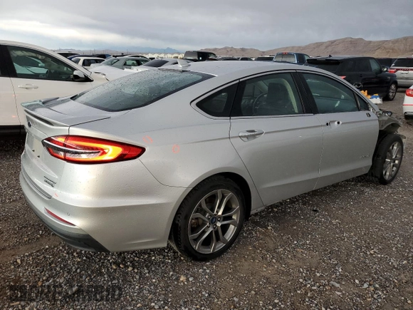 2019 Ford Fusion Hybrid Titanium with VIN 3FA6P0RU9KR153657, listed as a Copart auction lot 36272673 with 52,852 mi miles. Bid and sale history available at carsss.com. Image 3.