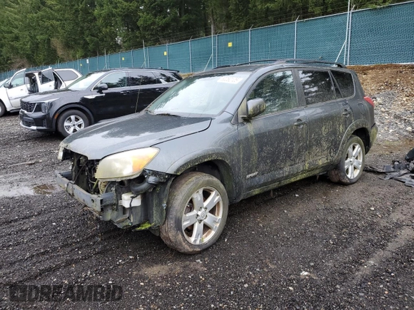 2006 Toyota RAV4 Sport with VIN JTMBK32V566003902, listed as a Copart auction lot 50262105 with 277,015 mi miles and Clean Title. Bid and sale history available at carsss.com. Image 1.