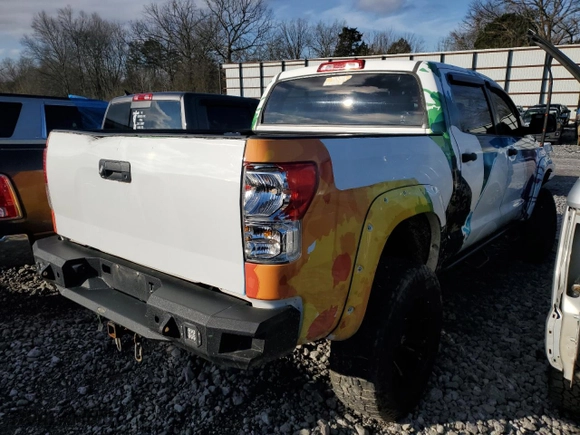 2011 Toyota Tundra 4WD Truck with VIN 5TFDW5F13BX191548, listed as a Copart auction lot 44653865 with 193,260 mi miles and Salvage Title. Bid and sale history available at carsss.com. Image 3.