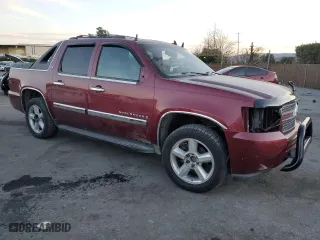2008 Chevrolet Avalanche LS with VIN 3GNEC12018G104057, listed as a Copart auction lot 89368655 with 0 mi miles and Salvage Title. Bid and sale history available at carsss.com. Image 4.