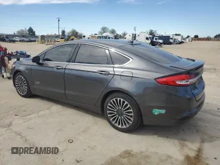 2017 Ford Fusion Titanium with VIN 3FA6P0SU7HR354444, listed as a Copart auction lot 50601035 with 159,069 mi miles and Salvage Title. Bid and sale history available at DreamBid. Image 2.