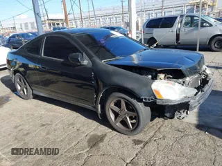 2002 Acura RSX Manual with VIN JH4DC538X2C027178, listed as a IAAI auction lot 41867235 with 174,185 mi miles. Bid and sale history available at carsss.com. Image 1.