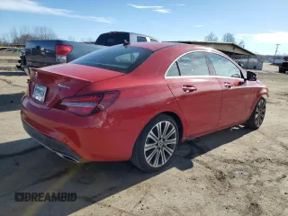 2019 Mercedes-Benz CLA 250 with VIN WDDSJ4GB8KN724289, listed as a Copart auction lot 41453584 with 72,475 mi miles and . Bid and sale history available at DreamBid. Image 3.