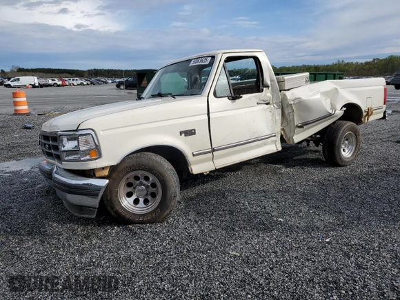 1994 Ford F-150 with VIN 1FTEF15N5RNA18735, listed as a Copart auction lot 50863625 with 140,898 mi miles and Salvage Title. Bid and sale history available at carsss.com. Image 1.