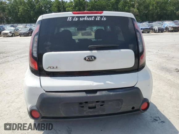 2014 Kia Soul + with VIN KNDJP3A5XE7088002, listed as a Copart auction lot 55920345 with 129,871 mi miles and Clean Title. Bid and sale history available at DreamBid. Image 6.