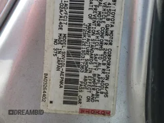 1995 Toyota Camry LE z VIN JT2SK12E1S0317363, wystawiony jako Copart lot #58652095 z przebiegiem 317 577 mil mil oraz Czysty tytuł • Clean title. Historia ofert i sprzedaży dostępna na DreamBid. Obrazek 12.