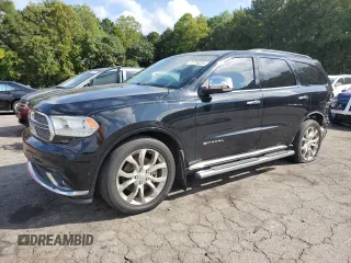 2018 Dodge Durango Citadel with VIN 1C4RDHEG5JC279686, listed as a Copart auction lot 71718224 with 55,297 mi miles and Salvage title. Bid and sale history available at DreamBid. Image 1.