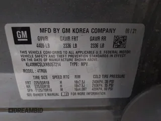 2022 Buick Encore GX Preferred с VIN KL4MMCSLXNB057214, выставлен на аукционе IAAI как лот 42458076 с пробегом 74 637 миль миль и . История ставок и продаж доступна на DreamBid. Изображение 9.