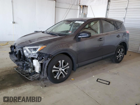 2017 Toyota RAV4 LE with VIN JTMBFREV4HJ711237, listed as a Copart auction lot 51601155 with 89,815 mi miles and Salvage Title. Bid and sale history available at carsss.com. Image 1.