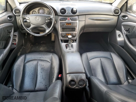 2003 Mercedes-Benz CLK-Class 3.2L with VIN WDBTJ65J63F034541, listed as a Copart auction lot 80896884 with 192,984 mi miles and Salvage Title. Bid and sale history available at carsss.com. Image 8.