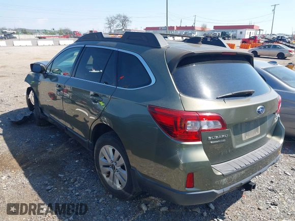 2017 Subaru Outback Premium with VIN 4S4BSAHC4H3362491, listed as a IAAI auction lot 41992622 with 72,116 mi miles and . Bid and sale history available at DreamBid. Image 3.