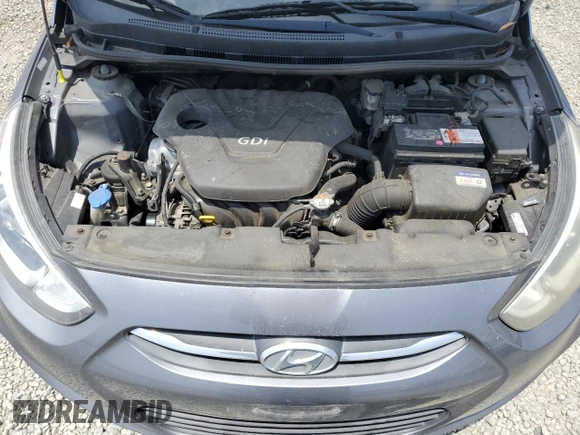 2016 Hyundai Accent SE z VIN KMHCT4AE9GU994877, wystawiony jako Copart lot #58599175 z przebiegiem 115 175 mil mil oraz Czysty tytuł • Clean title. Historia ofert i sprzedaży dostępna na DreamBid. Obrazek 11.