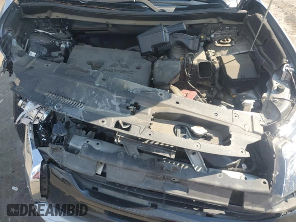 2018 Mitsubishi Outlander ES with VIN JA4AZ3A32JZ024831, listed as a Copart auction lot 62369645 with 91,599 mi miles and Salvage title. Bid and sale history available at DreamBid. Image 12.