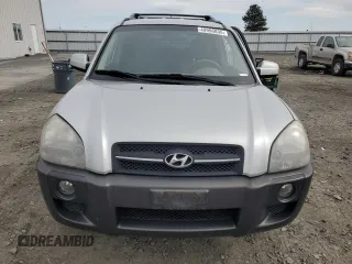 2007 Hyundai Tucson SE with VIN KM8JN72D07U616682, listed as a Copart auction lot 49996835 with 169,288 mi miles and Salvage Title. Bid and sale history available at carsss.com. Image 5.