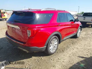 2021 Ford Explorer Limited with VIN 1FMSK7FH8MGB67160, listed as a IAAI auction lot 42030076 with 44,760 mi miles. Bid and sale history available at carsss.com. Image 4.