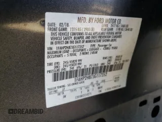 2018 Ford Taurus SEL with VIN 1FAHP2H87JG117352, listed as a Copart auction lot 87882065 with 133,534 mi miles and Salvage Title. Bid and sale history available at carsss.com. Image 12.