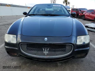 2007 Maserati Quattroporte with VIN ZAMFE39A870031379, listed as a Copart auction lot 51509105 with 58,329 mi miles and Salvage Title. Bid and sale history available at carsss.com. Image 5.