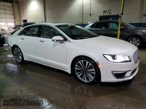 2019 Lincoln MKZ Reserve II with VIN 3LN6L5F98KR634241, listed as a Copart auction lot 47790075 with 54,004 mi miles and Clean title. Bid and sale history available at DreamBid. Image 4.