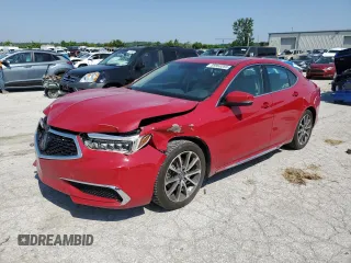 2018 Acura TLX Technology z VIN 19UUB3F58JA001653, wystawiony jako Copart lot #59860265 z przebiegiem 112 060 mil mil oraz Szkoda całkowita • Salvage title. Historia ofert i sprzedaży dostępna na DreamBid. Obrazek 1.