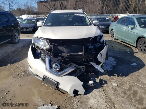 2016 Nissan Rogue SV with VIN KNMAT2MV7GP644321, listed as a Copart auction lot 47384215 with 50,540 mi miles and Non Repairable. Bid and sale history available at carsss.com. Image 5.