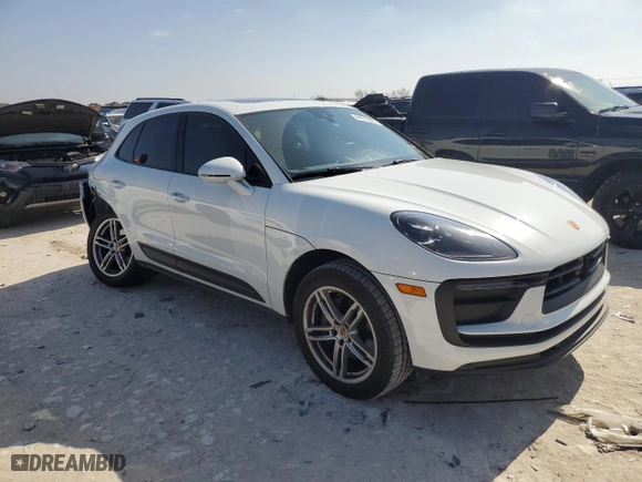 2023 Porsche Macan with VIN WP1AA2A54PLB17689, listed as a Copart auction lot 44515895 with 36,646 mi miles and Salvage Title. Bid and sale history available at carsss.com. Image 4.