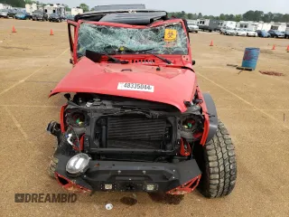 2018 Jeep Wrangler JK Unlimited Sport S with VIN 1C4HJWDG7JL875196, listed as a Copart auction lot 48335044 with 0 mi miles and Salvage Title. Bid and sale history available at carsss.com. Image 5.