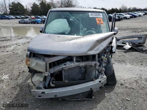 2006 Scion xB with VIN JTLKT324364039933, listed as a Copart auction lot 49783595 with 198,884 mi miles and Salvage Title. Bid and sale history available at carsss.com. Image 5.