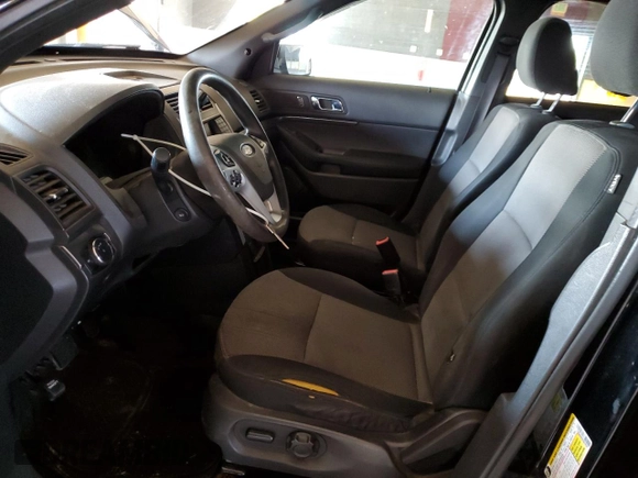 2013 Ford Utility Police Interceptor with VIN 1FM5K8ARXDGB28458, listed as a Copart auction lot 64581204 with 175,592 mi miles and Salvage Title. Bid and sale history available at carsss.com. Image 7.