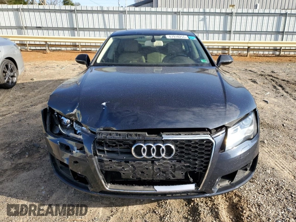 2015 Audi A7 Premium Plus with VIN WAUWGAFC2FN004203, listed as a Copart auction lot 47918255 with 156,642 mi miles and Clean title. Bid and sale history available at DreamBid. Image 5.