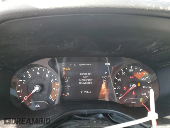 2023 Jeep Compass Latitude Lux z VIN 3C4NJDFN0PT559414, wystawiony jako Copart lot #48140005 z przebiegiem 21 559 mil mil oraz Szkoda całkowita • Salvage title. Historia ofert i sprzedaży dostępna na DreamBid. Obrazek 9.