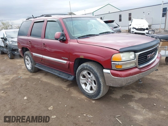 2001 GMC Yukon SLT with VIN 1GKEK13T71J198393, listed as a IAAI auction lot 41898293 with 230,055 mi miles. Bid and sale history available at carsss.com. Image 1.
