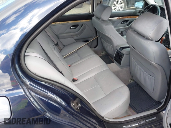 2003 BMW 5 Series 525iA with VIN WBADT43403G028405, listed as a IAAI auction lot 41850292 with 145,752 mi miles. Bid and sale history available at carsss.com. Image 8.