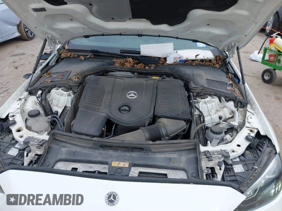 2022 Mercedes-Benz C 300 with VIN W1KAF4GB0NR058376, listed as a IAAI auction lot 41267635 with 38,867 mi miles and . Bid and sale history available at DreamBid. Image 10.