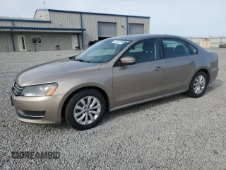 2015 Volkswagen Passat 1.8T Wolfsburg Ed with VIN 1VWAT7A38FC074915, listed as a Copart auction lot 51572375 with 150,852 mi miles and Salvage Title. Bid and sale history available at carsss.com. Image 1.
